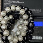 White House | Black Market WHBM  Faux Pearl Magnetic Clasp Convertible Necklace Photo 14