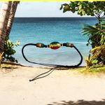 Unbranded 'One Love' Black adjustable Thread red green yellow beaded Bracelet Photo 1