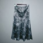 Newport News  16 Strapless Silver Floral Dreams Formal Dress Plus Photo 8
