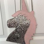 ASOS Vintage NEW UNICORN CROSSBODY BAG W/ GLITTER AND BEAD ACCENTS Photo 0