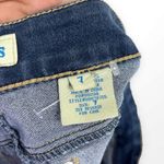 Paris Blues 90s Vintage Blue Stretch Jean Cut Off Shorts Photo 5