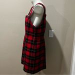 Newport News  red plaid dress Photo 2