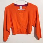 CAbi  #5008 Cropped Piccolo Shrug Cardigan Tiger Lily Orange XS Photo 2