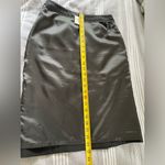 Wool Career Skirt in Black Made in Korea Photo 3