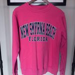 Pacific&Co Cozy Oversized Crewneck New Smyrna Beach Preppy Sweatshirt Size Medium Photo 3