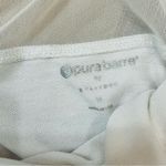 Pure Barre  white one sleeve white active shirt sz Medium Photo 6