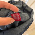 Casablanca Jeans NWOT Dark Wash Denim Mini Skirt Tweed Embellishment Size 8 Blue Photo 3