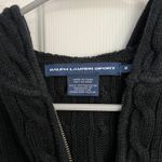 Ralph Lauren  Sport Cable Knit Sweater Women’s Full-Zip hoodie Photo 2