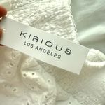 Boutique Skirt Top Set White Size L Photo 1