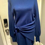 NWT VTSGN Women's Long Lantern Sleeve Knit Sweater Bodycon Mini Dresses Size:XL Photo 1