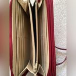 Vivienne Westwood Orb Long Wallet Red Strap Crossbody Bag Photo 7