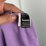 Cute Flowy Top Size‎ L Purple Size L Photo 4