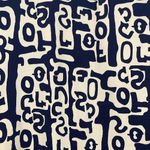 J. McLaughlin Classic sheath dress by . Dark blue & crème pattern. Photo 2