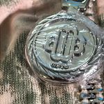 Maje  Palm Tree Print Jacket Hooded Zip Front M (Size 10) NWT Elastic Waist Photo 11