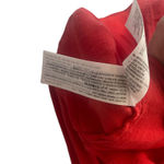 Hollister  Y2k Women's Size Small Red Boho Floral Long Sleeve Babydoll Top‎ Photo 4