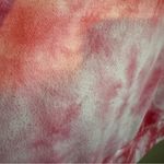 Vans  Pink Tie Dye Crop Crewneck Sweatshirt Size Large Photo 3