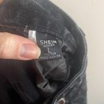 SheIn Black Distressed Denim Flap Cargo Pockets Jogger Jeans Grunge Photo 10