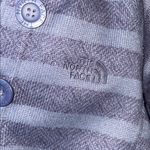 The North Face Women's Crescent Sunshine Striped Quarter Button Hoodie small Photo 3