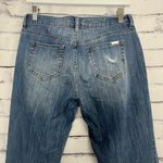 Jennifer Lopez  Boyfriend Jeans Mid Rise Distressed Medium Wash Women’s 4 Grunge Photo 8
