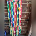 Flying Tomato Classic Love Rainbow Maxi Dress Size Large Photo 1