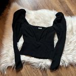 Reformation Roma Top Black Photo 3