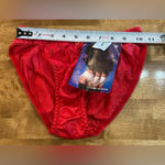 ASHLEY TAYLOR Vintage 80s 90s Red Lingerie Set Two Piece Size Medium 6 USA‎ Made Photo 15
