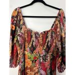 Hutch Haven Smocked Floral Maxi Dress M Anthropologie Fall Cottage Boho Romantic Photo 7