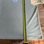 SheIn EZwear Women Stylish Vertical Yellow Daisy Ribbed Shirt Size Medium Photo 4