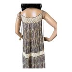 Denim & Supply Ralph Lauren Ralph Lauren Denim Supply Boho Tiered Maxi Dress Paisley & Crochet size small Photo 7