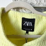 ZARA Tweed Cropped Jewel Button Jacket Top Photo 2