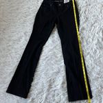 INC  Women’s Regular fit Novelty denim boot leg in deep black size 2P Photo 2