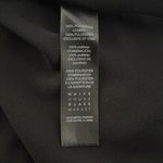 White House | Black Market  Shirt Womens 2 Black Pleated Sleeve Blouse Bell Sleeves Photo 5