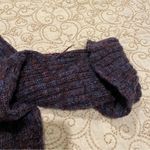 Dressbarn Women’s Knit Cardigan in Blue and Burgundy Size Large Photo 6