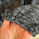 Max Studio Blue and Black Marled Faux Wrap Sweater Size XL Photo 3