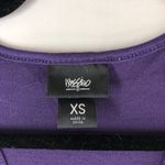 Mossimo Shift Dress Sequin Front Racerback Sleeveless Purple XS Photo 2