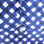 ONIA NEW Raquel blue white gingham check raquel one piece swimsuit, size S Photo 5