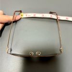 PERSONAL OPTICS Vintage Slim Oval Sunglasses Brown Photo 5