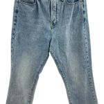 Good American Good Boy Jeans with Pleats Shadow Pocket Blue Size 15 33 Photo 5