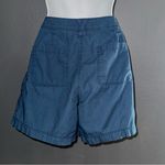 Natural Reflections  Womens Blue Twill Chino Summer Fall Shorts size Small 4 Photo 2