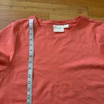 Anthropologie Maeve Coral T-Shirt Dress Size Large Photo 4