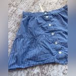 Madewell  Bistro Button Skirt Size Medium Photo 2