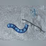 Disney Vtg Y2K Tigger “Mr.Splendiferous” Fleece Embroidered Hoodie Grey/Blue Women’s M Photo 3