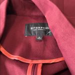 Liverpool NWOT  Boyfriend Blazer With Princess Dart Color: Bordeaux Photo 5