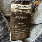 Liverpool Girlfriend Pull On High Rise Jeans Blue Petrol Wash Size 10 Photo 3