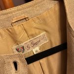 Gucci vintage blazer linen lined button down pockets size 40 large 10 Photo 4