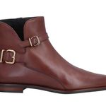Tod's | Brown Ankle Boots Flat Size 35 Photo 6