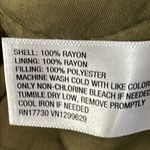 Knox Rose Olive Green Quilted Jacket Photo 6