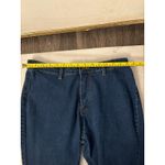 Blue Denim Wide Leg Bellbottoms Raw Hem Jeans XL Casual Festival Bohemian Hippie Photo 4