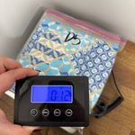 J. McLaughlin  Womens Sophia Dress Small Needlepoint Geo 3/4 Sleeve Catalina‎ Blue Photo 4