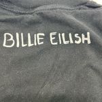BILLIE EILISH BLACK TEE 2019 WE SLEEP CONCERT TOUR 100% COTTON S PREOWNED Photo 5